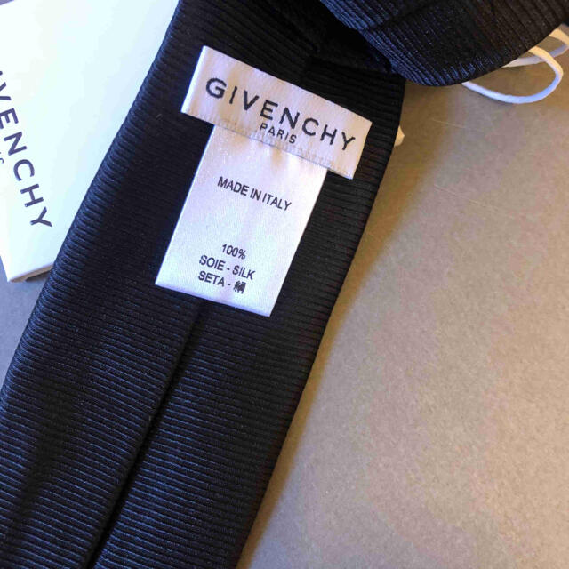 正規 Givenchy ジバンシィ ロゴ ネクタイ