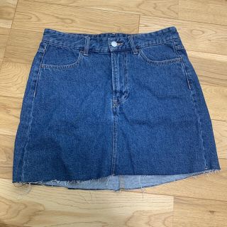 エイチアンドエム(H&M)のH&Mデニムミニスカート 新品未使用(ミニスカート)