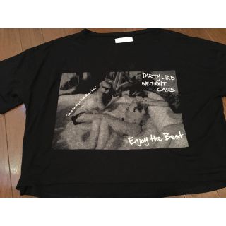 ラグナムーン(LagunaMoon)のLAGUNAMOON ショート丈トップス(Tシャツ(半袖/袖なし))