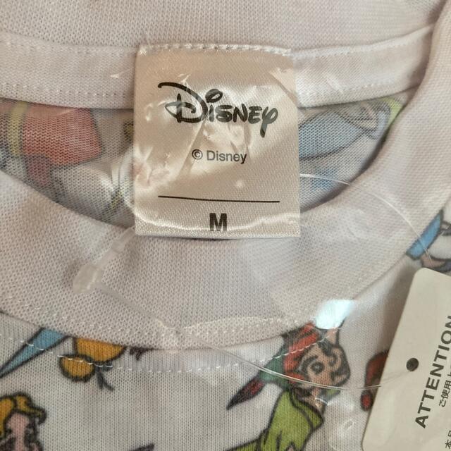 Disney(ディズニー)のピーターパン　総柄　Tシャツ　Mサイズ レディースのトップス(Tシャツ(半袖/袖なし))の商品写真