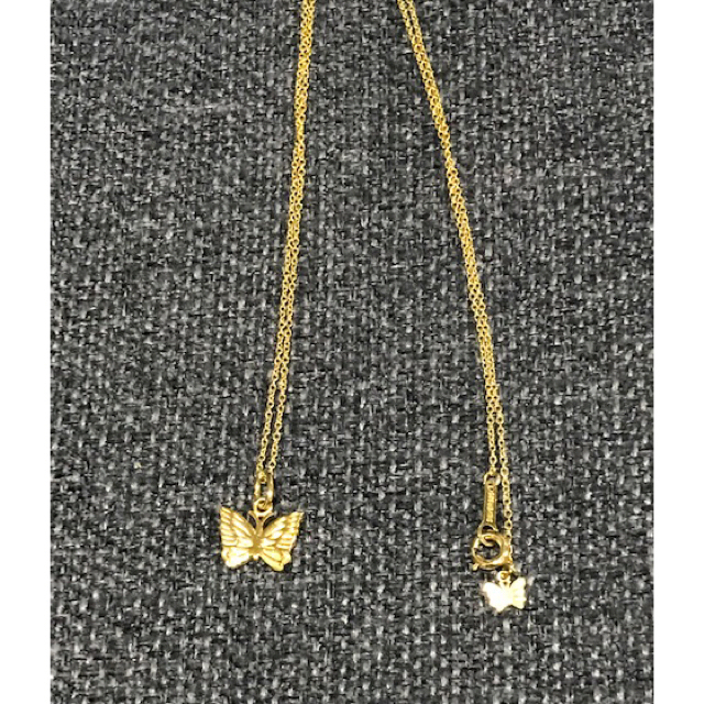 NEEDLES PENDANT - GOLD PLATE ネックレス