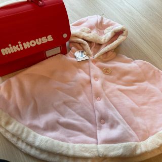 ミキハウス(mikihouse)の【新品未使用】miki House(ミキハウス) ポンチョ　日本製(ジャケット/コート)