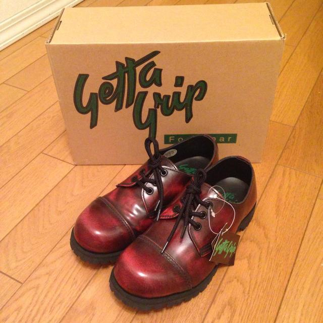 Dr.Martens(ドクターマーチン)のGettaGripバーガンディーアドバン レディースの靴/シューズ(ローファー/革靴)の商品写真