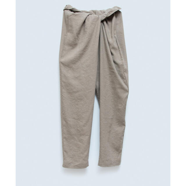 コズミックワンダー Silk Linen wrapped pants コズミックワンダー wrapped pants