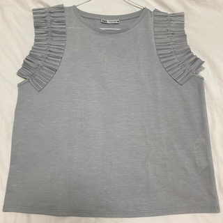 ザラ(ZARA)の新品ZARA ノースリーブTシャツ(Tシャツ(半袖/袖なし))
