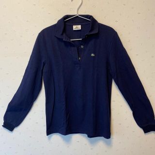 ラコステ(LACOSTE)のラコステ　ネイビーポロシャツ(ポロシャツ)