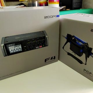 ズーム(Zoom)のZOOM F4フィールドレコーダー+専用バック(その他)