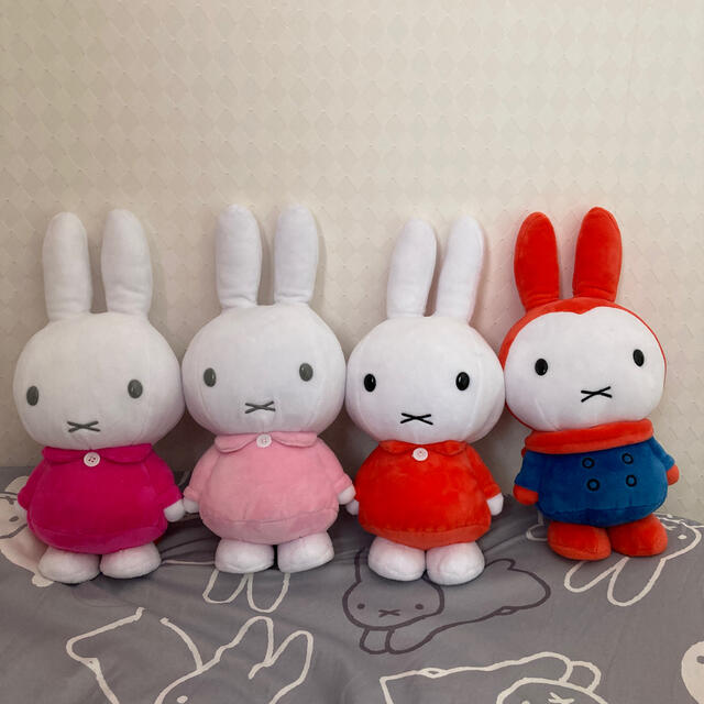 【ミッフィー 】miffy SLサイズぬいぐるみ6体セット