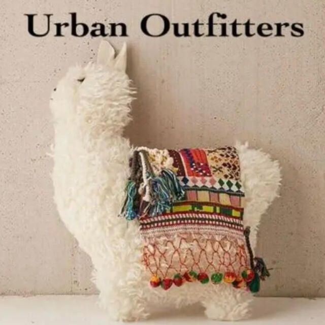 UrbanOutfitters Furry Llama Pillow UrbanOutfitters Furry Llama Pillow