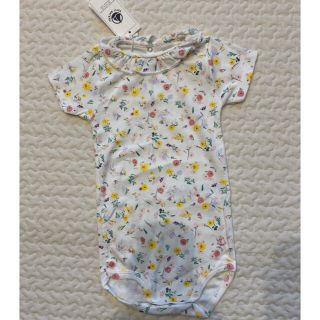 プチバトー(PETIT BATEAU)のプチバトー　ロンパース　24ヶ月　86cm(ロンパース)