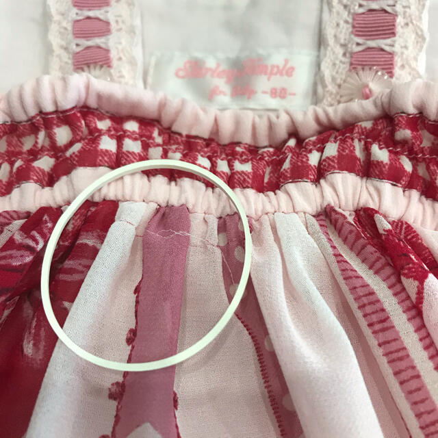 ShirleyTemple シフォンリボンワンピース