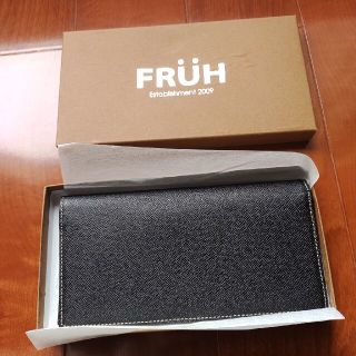 長財布 FRUH フリュー 薄い 軽い 牛革 財布 メンズ(長財布)