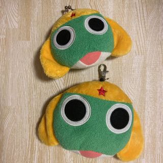 ケロロ軍曹　ガマ口財布&パスケース　セット(キャラクターグッズ)