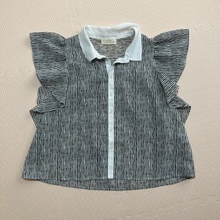 ダブルクローゼット(w closet)のw closet 肩フリルトップス(シャツ/ブラウス(半袖/袖なし))