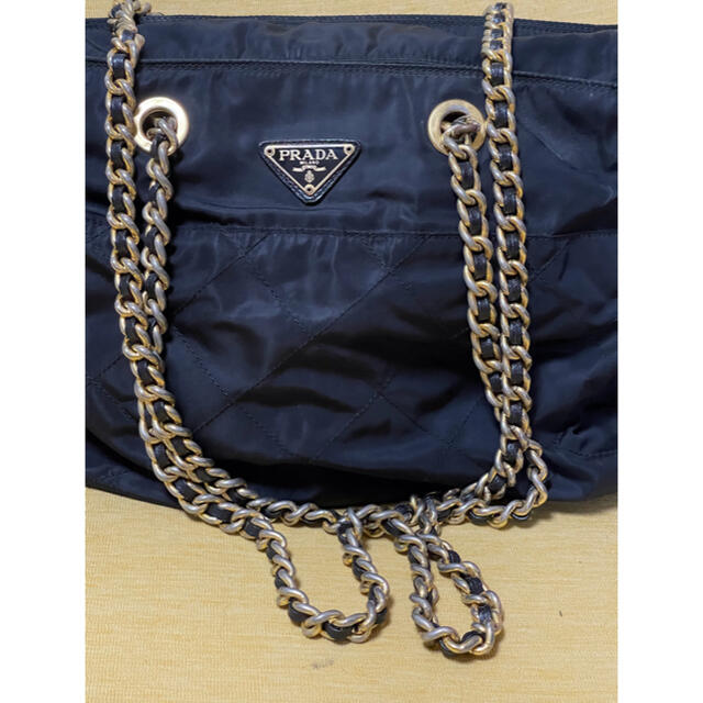 PRADA プラダ チェーンショルダーバッグ ヴィンテージ PRADA プラダ チェーンショルダーバッグ ヴィンテージ