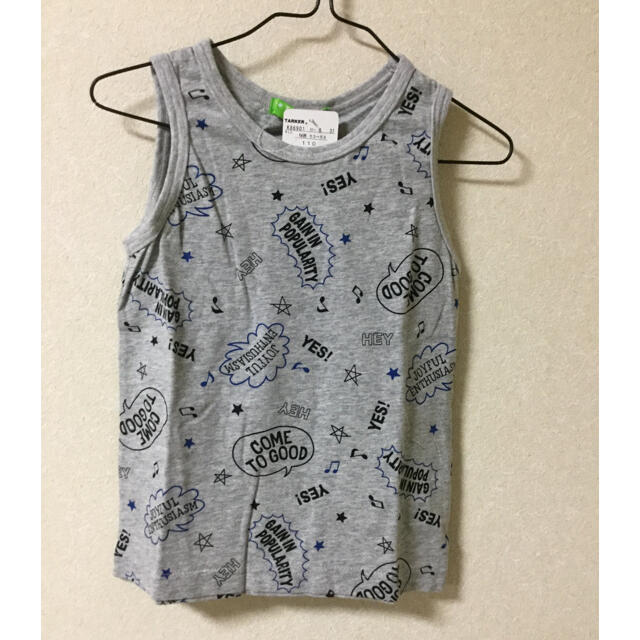 BeBe(ベベ)の新品　　タンクトップ2枚セット　　110 キッズ/ベビー/マタニティのキッズ服男の子用(90cm~)(Tシャツ/カットソー)の商品写真