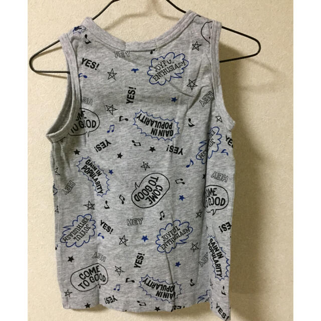 BeBe(ベベ)の新品　　タンクトップ2枚セット　　110 キッズ/ベビー/マタニティのキッズ服男の子用(90cm~)(Tシャツ/カットソー)の商品写真