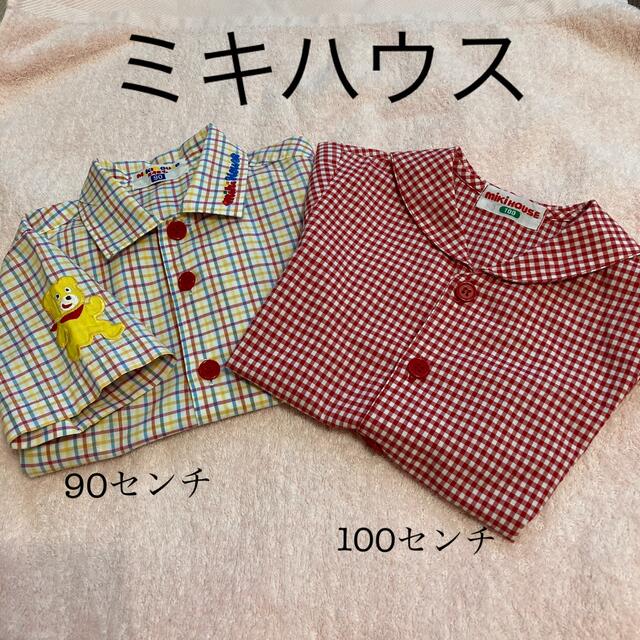 mikihouse(ミキハウス)のミキハウス　シャツ（90.100センチ） キッズ/ベビー/マタニティのキッズ服男の子用(90cm~)(Tシャツ/カットソー)の商品写真