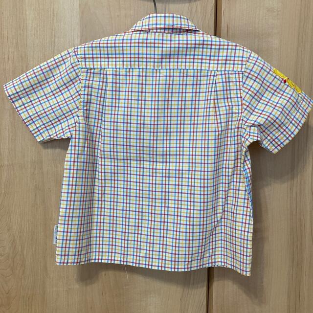 mikihouse(ミキハウス)のミキハウス　シャツ（90.100センチ） キッズ/ベビー/マタニティのキッズ服男の子用(90cm~)(Tシャツ/カットソー)の商品写真