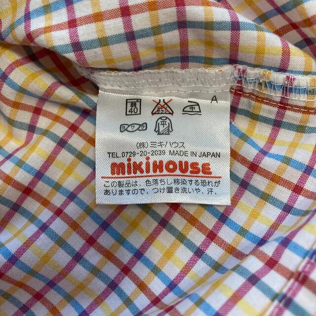 mikihouse(ミキハウス)のミキハウス　シャツ（90.100センチ） キッズ/ベビー/マタニティのキッズ服男の子用(90cm~)(Tシャツ/カットソー)の商品写真