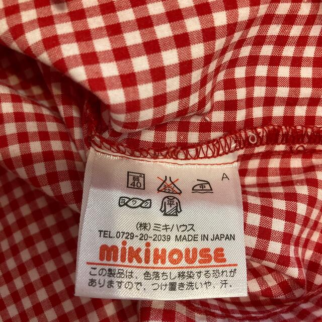 mikihouse(ミキハウス)のミキハウス　シャツ（90.100センチ） キッズ/ベビー/マタニティのキッズ服男の子用(90cm~)(Tシャツ/カットソー)の商品写真