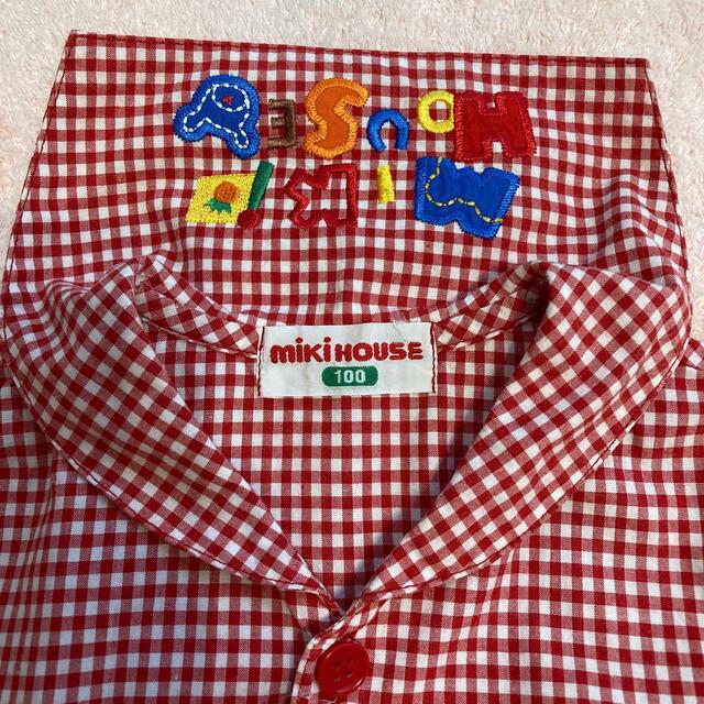 mikihouse(ミキハウス)のミキハウス　シャツ（90.100センチ） キッズ/ベビー/マタニティのキッズ服男の子用(90cm~)(Tシャツ/カットソー)の商品写真