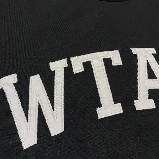 W)taps(ダブルタップス)の新品【wtaps ダブルタップス】モックネック スウェット ブラック メンズのトップス(スウェット)の商品写真