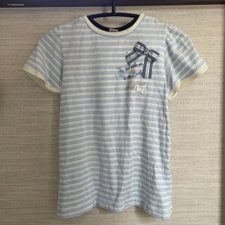 メゾピアノジュニア(mezzo piano junior)のメゾピアノ　ロングTシャツ　160(Tシャツ/カットソー)