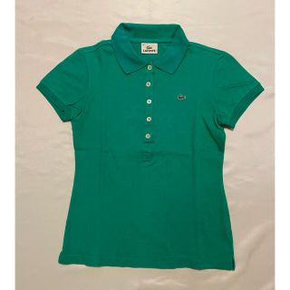 ラコステ(LACOSTE)のLACOSTE ラコステ　ストレッチ ポロシャツ レディース(ポロシャツ)