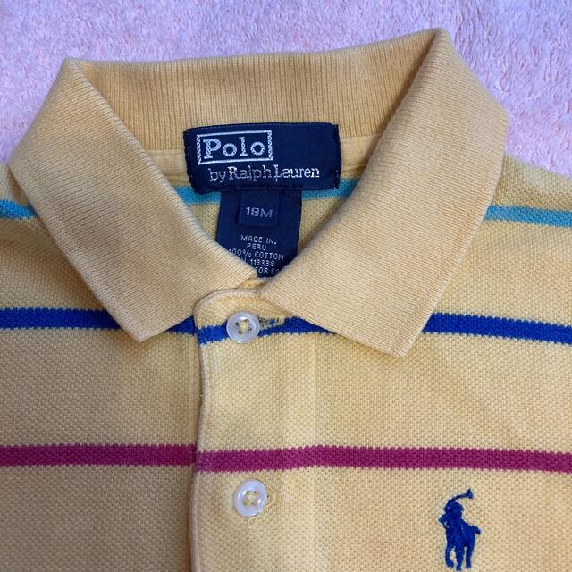 POLO RALPH LAUREN(ポロラルフローレン)の値下げ‼️ポロラルフローレンのポロシャツ（80センチ） キッズ/ベビー/マタニティのベビー服(~85cm)(Ｔシャツ)の商品写真