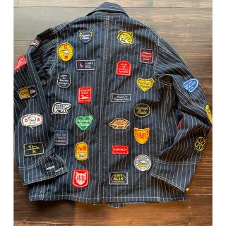 A BATHING APE - ヒューマンメイド パッチカバーオール L 美品