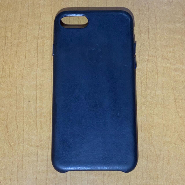 iPhone SE第2世代/7/8 純正レザーケース ミッドナイトブルー | フリマアプリ ラクマ