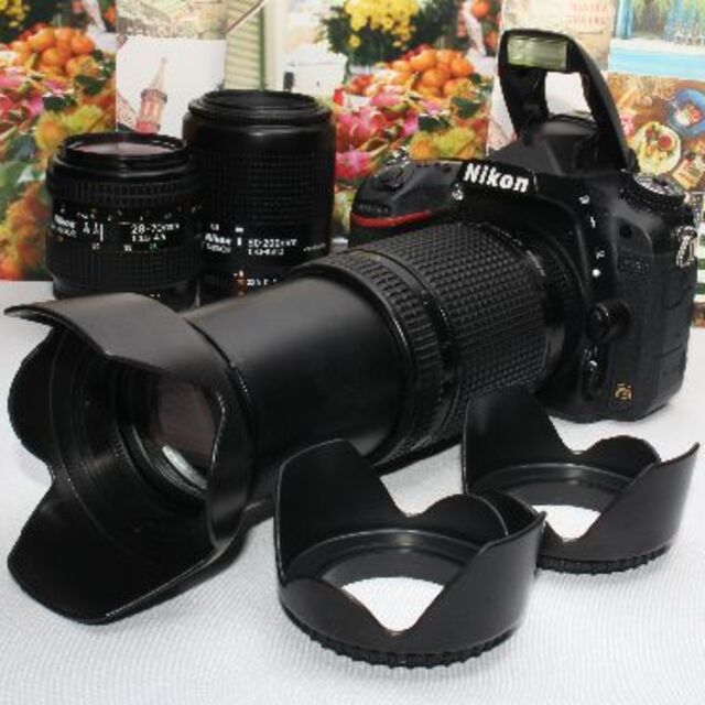 Nikon - ❤️予備バッテリー付❤️ニコン D750 単焦点&標準&超望遠トリプルズーム❤️