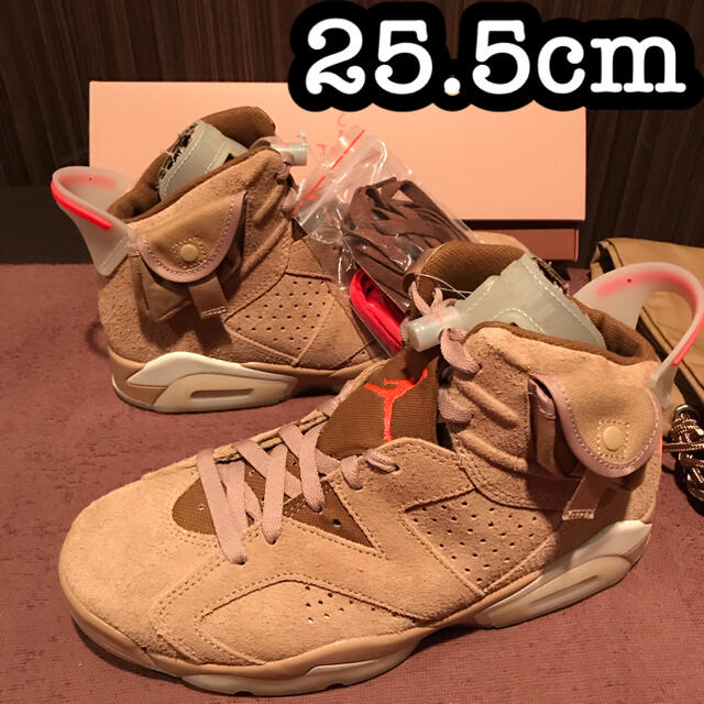 NIKE(ナイキ)の最終値下げNIKE Travis Scott Air Jordan6  メンズの靴/シューズ(スニーカー)の商品写真