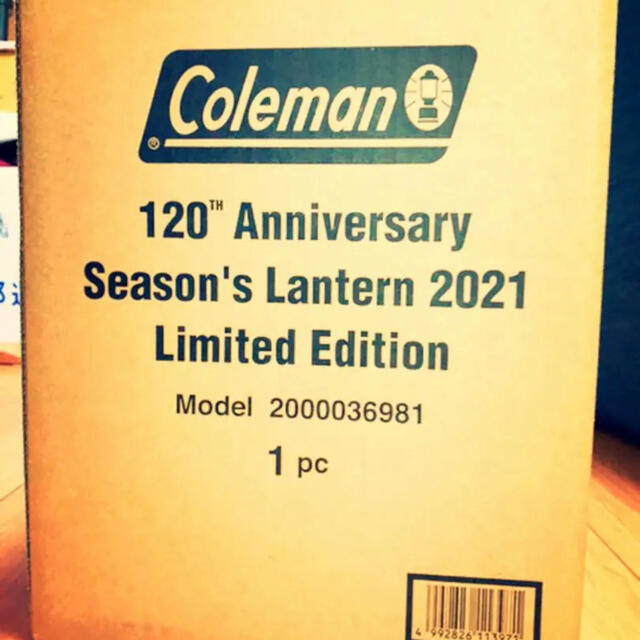 Coleman(コールマン)の【最安値！】コールマン 120th アニバーサリー シーズンズランタン2021 スポーツ/アウトドアのアウトドア(ライト/ランタン)の商品写真