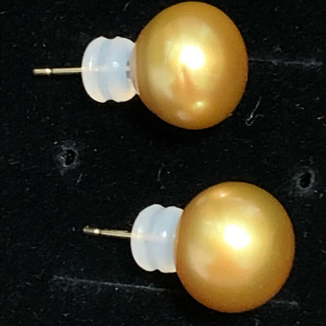 18K Japan gold South sea pearl earring