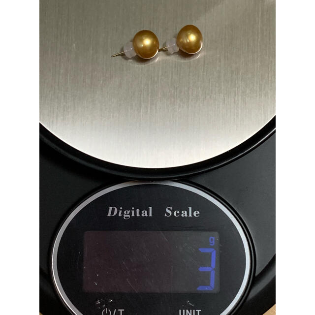 18K Japan gold South sea pearl earring