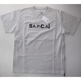 サカイ(sacai)のsacai × APC Kiyo Tシャツ sizeM grey(Tシャツ/カットソー(半袖/袖なし))