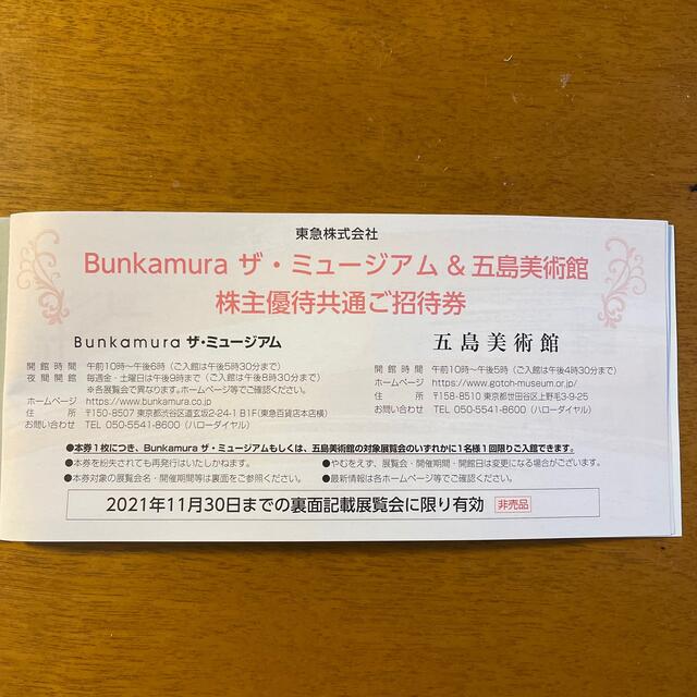 東急株主優待券 チケットの優待券/割引券(その他)の商品写真