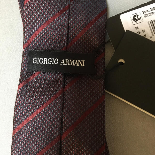 Giorgio Armani - 新品未使用タグ付き ジョルジオアルマーニ ネクタイ ...