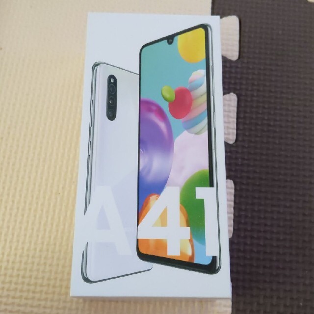 Galaxy A41 ホワイト　UQモバイル