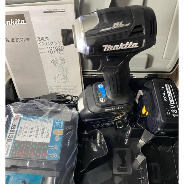 makita TD172drgx 2021最新式インパクト　黒