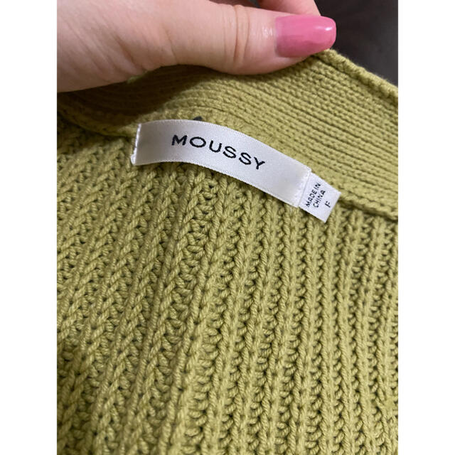 moussy(マウジー)のMOUSSY ニットカーディガン レディースのトップス(カーディガン)の商品写真