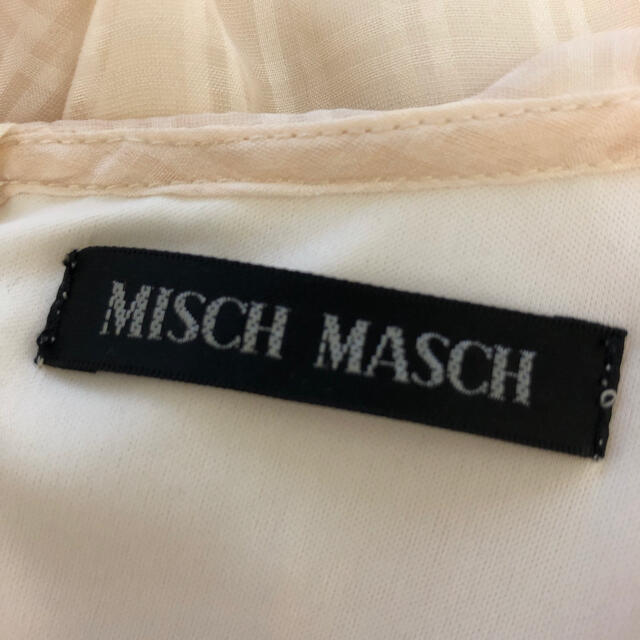 MISCH MASCH(ミッシュマッシュ)の【美品】MISCH MASCH ノースリーブ ブラウス レディースのトップス(シャツ/ブラウス(半袖/袖なし))の商品写真