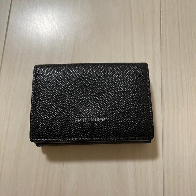 SAINT LAURENT コンパクトウォレット 流行のアイテム 4940円引き xn ...