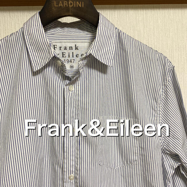 Frank&Eileen フランクアンドアイリーン　ストライプシャツ　LUKE50cm着丈