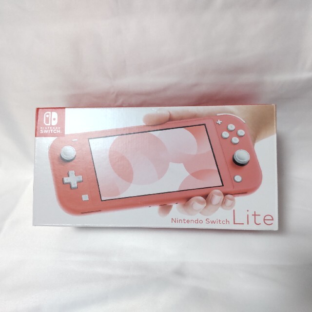 Nintendo Switch Lite コーラル 美品 メーカー保証オマケ付