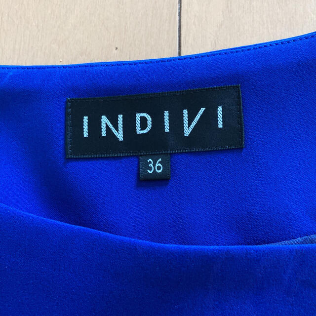 INDIVIDUAL(インディビジュアル)のインディビ　スカート レディースのスカート(ひざ丈スカート)の商品写真