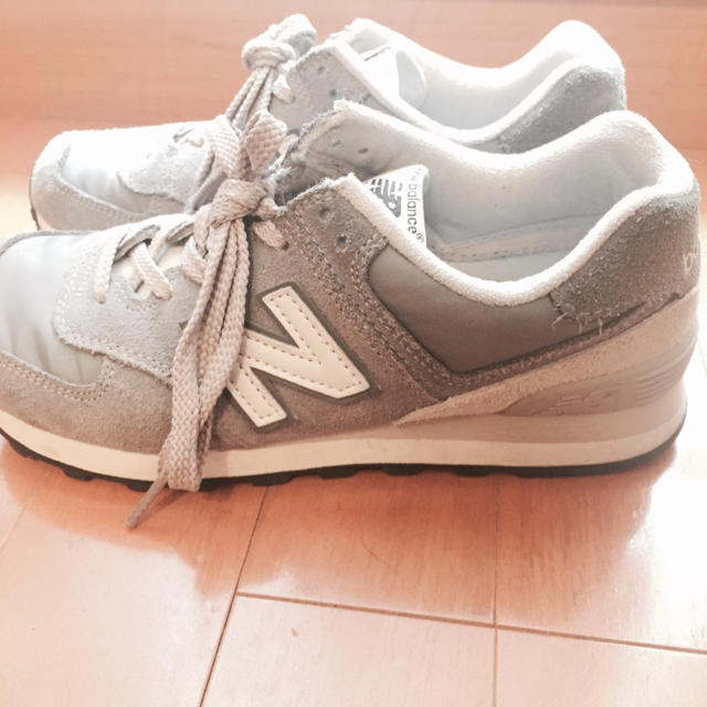 New Balance(ニューバランス)のニューバランス574＊グレー レディースの靴/シューズ(スニーカー)の商品写真