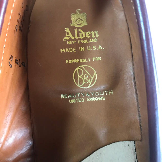 Alden(オールデン)のi＿am＿heroj p様専用　新品未使用！オールデンタッセルローファー メンズの靴/シューズ(ドレス/ビジネス)の商品写真